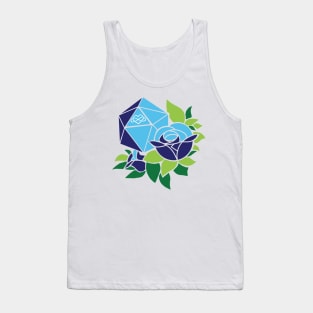 Pretty POLY Rose Polyamory Pride Tank Top